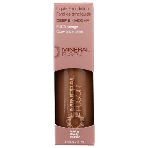 MINERAL FUSION Deep 6 Liquid Foundation, 1 FZ