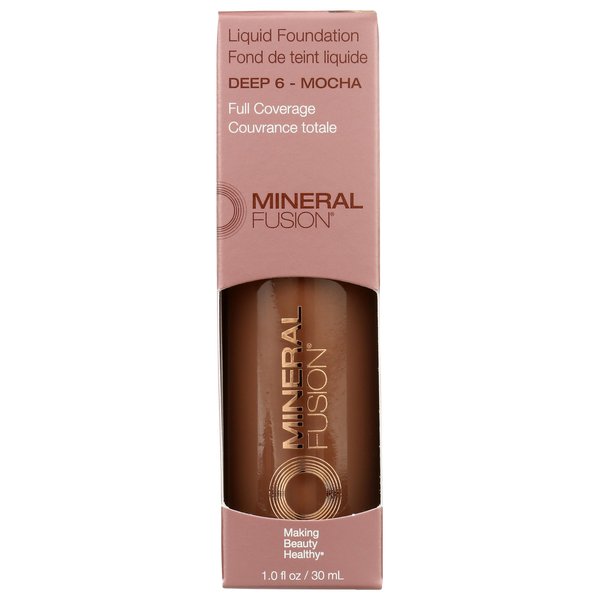 MINERAL FUSION Deep 6 Liquid Foundation, 1 FZ