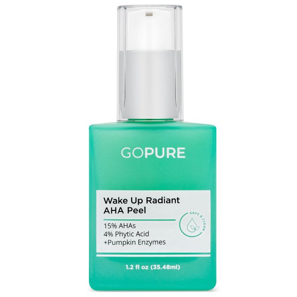 Wake Up Radiant AHA Peel – Gentle Resurfacer, Visibly Brightens Dark Spots, Smooths the Look of Rough Skin & Visibly Firms Lines, Great For All Skin Types