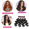 Human Hair Bundles Body Wave 4 Bundles (30 28 26 24 inches) 14A Grade Brazilian Virgin 100% Unprocessed Human Hair Body Wavy Bundles Natural Black Weave Hair Extensions