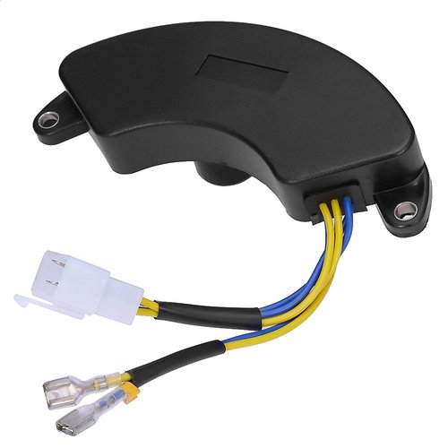 Saihisday AVR Voltage Regulator Replacement for Generator 5KW 6KW 6.5KW 7KW 7.5KW 8KW 8.5KW Halfmoon Style