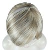 Aimole 8" Short Straight Bob Wigs with Cute Bangs Women Hair Natural Synthetic Wig(H16-613 Brown with Highlights)