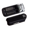 CATEYE HL-EL135N Bike Headlight – Bright 3 LED Bicycle Light with OptiCube™ Lens Technology, Easy Setup FlexTight™ Mount, Multiple Lighting Modes, Battery-Powered Operation, up to 320 Hours Runtime