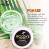 Woody's Pomade for Men, Hair Styling Cream, Adds Texture and Healthy Shine Finish, Medium Hold, Water-Soluble and Easy to Apply, Non-Sticky, Safe for all Hair Types, 3.4 oz. 1-Pack