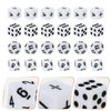 NUOBESTY Teaching Dice Set, Math Dice Games for Kids 8-12, Include Math Operation Dice, Number Dice and Dot Dice for Math Teaching Classroom Supplies 24Pcs