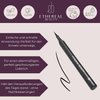 ETHEREAL BEAUTY Eye Styler Liquid Eyeliner - 1.1 ml, Finest Precision for the Perfect Look - Intense Matte Black, Long-Lasting, Smudge-Proof & Quick-Drying – Vegan