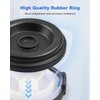 Brake Master Cylinder Tank Reservoir Cap Fits for Honda, Master Cylinder Cap Replace 46662-SLE-J01 46662-SDC-A02 46662-S8A-003