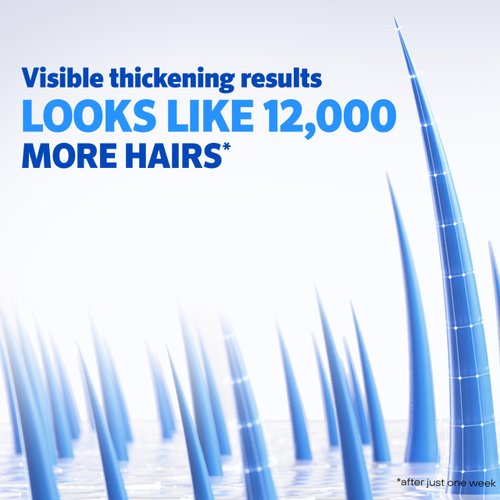 Rogaine Men's Thickening 2 in 1 Shampoo + Conditioner, Hair Thickening Shampoo & Conditioner with Rosemary Oil, Keratin & Citric Acid Leaves Hair Visibly Thicker, Not Minoxidil, 8.4 fl. oz