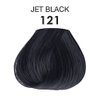 Adore Semi-Permanent Haircolor #121 Jet Black 4 Ounce (118ml) (6 Pack)
