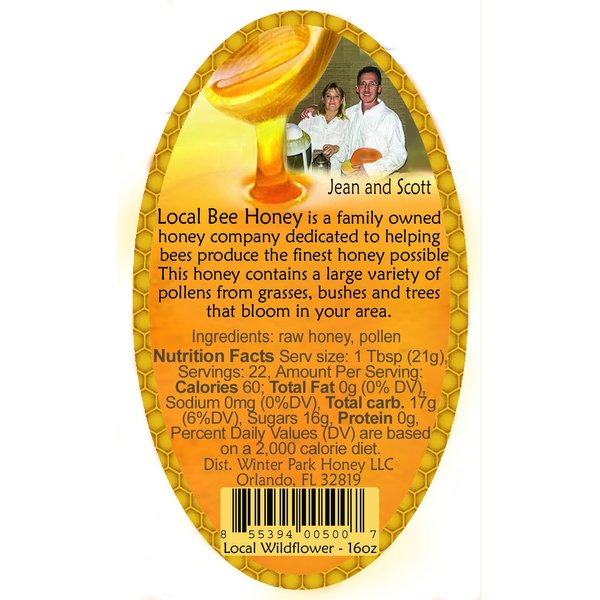 Jalepeno Honey | Winter Park Honey (Pure Raw Infused with Capsicum)