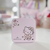 Impressions Vanity Hello Kitty Supercute Compact Mirror with Touch Sensor Switch for Adjustable Brightness, Lighted Makeup Mirror with LED Lights and 2X Magnifying Mirror Top (Pink)