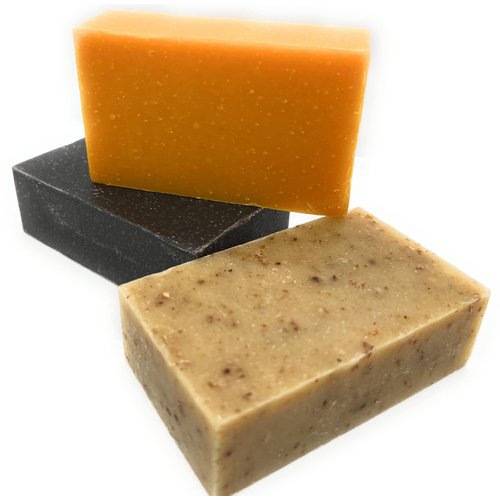 Duty Calls Supply Co. All Natural Firefighter Bar Soap, 3 Bar Variety Pack-Black Tea Tree, Blazing Citrus and Oatmeal Spice