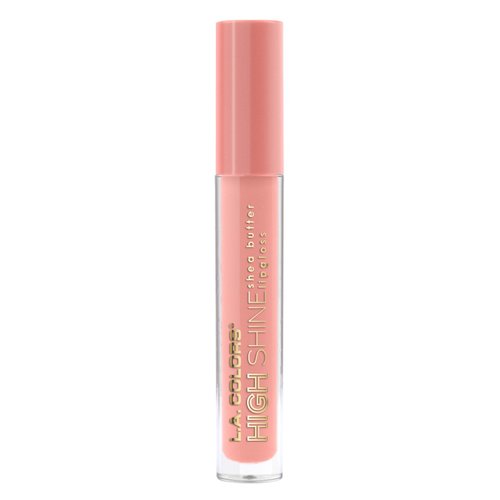 L.A. COLORS High Shine Shea Butter Lip Gloss, Baby Cakes, 0.14 Ounce