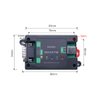 RS232 to USB Serial Module USB Interface to DB9 Bidirectional Transfer with DC Power Isolation and Digital Isolation Chip ABS Case DIN Rail Mounting Baud Rate up to 150kbps