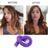 Heatless Hair Curlers Jumbo Flexible Curling Rods Bendable Twist Flexirod Soft Foam No Heat Hair Rollers for Long Medium Hair