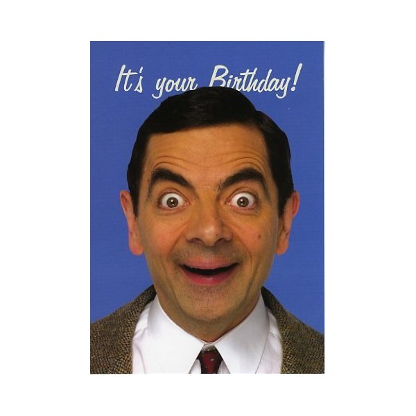 Mr Bean “It's Your Birthday!” Greeting Card - free shipping