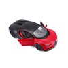 Maisto Bugatti Chiron Sport 16" Red and Black Special Edition 1/24 Diecast Model Car