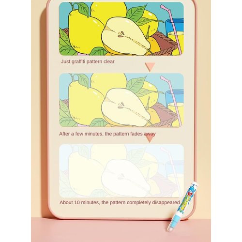 Quorlentis Magic Coloring Books for Kids, with Vehicles, Sea Life, Holiday Themes, Reusable Water Painting Activity Books (Seafloor)