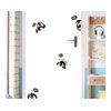 Removable Switch Stickers, 4 Cute Penguins Cartoon Wall Sticker, Light Switch Decor Decals, Family DIY Decor Art Stickers Home Decor Wall for Kids Bedroom Office Home Decoration
