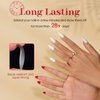300PCS Full Matte Short Almond Gel Nail Tips,ROSALIND 15 Sizes Full Cover Almond Nail Tips Acrylic Fake Nails Extension Nail Art,Soak Off Soft Gel Nail Tips with Box (Pre-shaped No Filed)