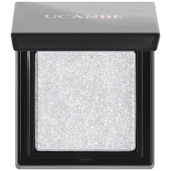 UCANBE Moonlight Single Eyeshadow Palette, Highly Pigmented Glitter Eye Shadow Powder, Professional Long-Lasting Waterproof Makeup Palette