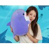 COSGOO 17 Inch Soft Purple Shark Plush Hugging Pillow Cute Shark Stuffed Animal Plushies Shark Doll Toy Kids Stuffed Animals Shark Plush Toys for Birthday, Valentine, Christmas or Daily¡­