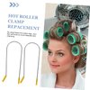 Ipetboom 16pcs U-clip Hair Pin Hair Roller Hot Rollers Hair Section Roller Hot Curler Clamp Hot Curler Securing Pin Hot Curler Clip Replacement Roller Jaw Clamps Hot Curler Securing Clip