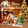 TIMCHESS 2024 Christmas Gingerbread House Micro Building Block Set, 926 PCS Christmas Holiday Snow Village Building Blocks with Santa Xmas Tree Building Toys Gift for Adults Teens Kids 6+