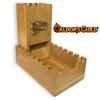 Bamboo Dice Tower | Special Edition Wooden Rolling Case | Perfect for DM's, Mini Games, RPG Players, DND, Dungeons and Dragons | Foldable Handcrafted Wood Die Roller Castle | Collapsible Dice Chest