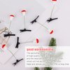 30pcs Mushroom Hair Clips, Sprout Hairpins Funny Barrettes Cute Hair Claw Plant Hair Accessories for Kids Girls Women Gift Party