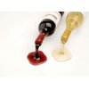 Beyond123 Spilled Wine Bottle Holder - Fun and Unique Way to Display Your Favorite Wine - Red and White (Set of 2)