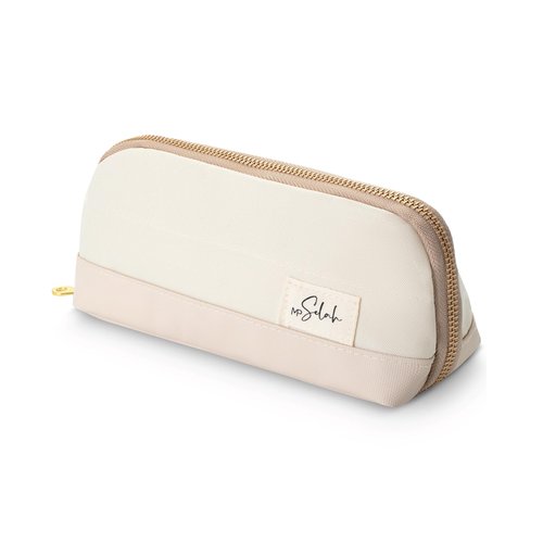 Mr. Pen- School Pencil Case, Cream, Pencil Pouch, Pen Case, Pen Pouch, Back to School Supplies