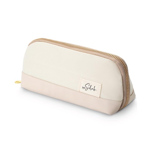 Mr. Pen- School Pencil Case, Cream, Pencil Pouch, Pen Case, Pen Pouch, Back to School Supplies