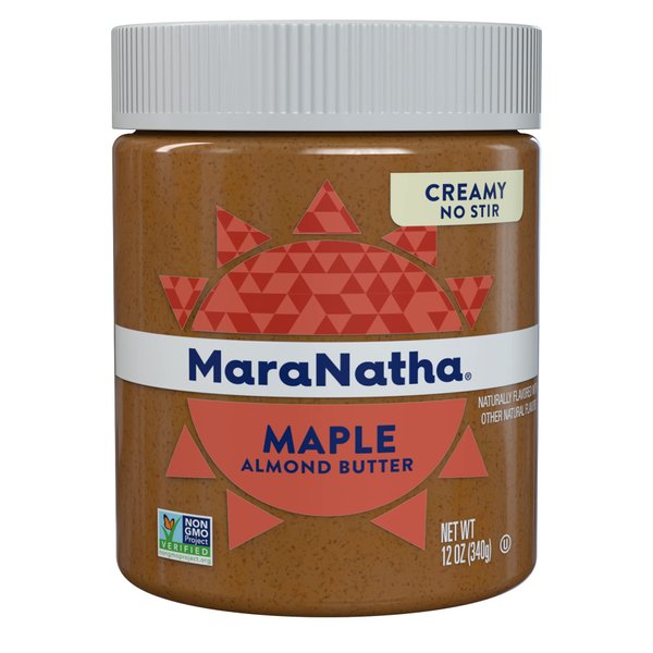 MaraNatha No Stir Creamy Roasted Maple Almond Butter, 12 oz Jar