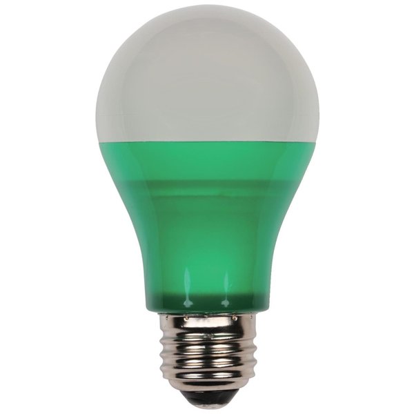 Westinghouse 0315200 6 Watt (40-Watt Equivalent) Omni A19 Green LED Party Bulb, Medium Base, 1-Pack