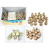 Moxibustion Mini Moxa Stick-on Homeopathic x (1100pcs / box)