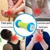 AINAAN Foot Massage Roller for Relief Plantar Fasciitis and Reflexology Massage for Deep Tissue Acupresssure Recovery for Relax Foot Back Leg Hand Tight Muscle（Dark Blue）