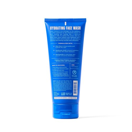 Duke Cannon Supply Co. HYDRATING FACE WASH 6oz