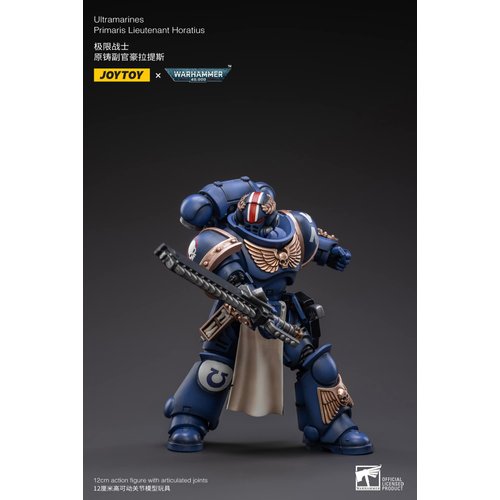 BLOOMAGE JOYTOY (BEIJING) TECH Warhammer 40K: Ultramarines Primaris Lieutenant Horatius 1:18 Scale Action Figure