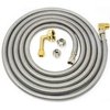 Dishwasher Hose Installation Kit - Premium Stainless Steel - Burst Proof Water Supply Line with 3/8" Compression Connections from Kelaro