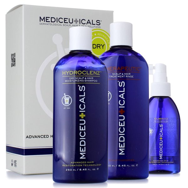 Advanced Hair Restoration Kit For Men, Dry Thinning Hair + Heat Resistant Tail Comb.