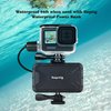 Suptig Waterproof Housing Case Waterproof Case Dive Case Charging Case Compatible for Gopro Hero 12 Hero 11 Hero 10 Hero 9 Black Waterproof 164Ft