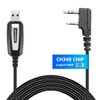 BAOFENG USB Programming Cable CH340 Chip for GMRS Radio Two Way Radio UV-5R BF-F8HP 5RM UV-21R UV-5G Plus GM-5RH K5PLUS AR-152 UV-17R BF-888S GM-15PRO UV-S9 Plus Handheld ham Radio with Driver CD