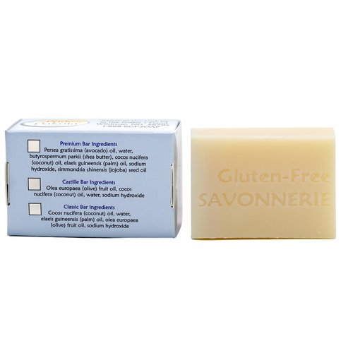 Gluten-Free Savonnerie Castille Bar Soap 4.5 oz