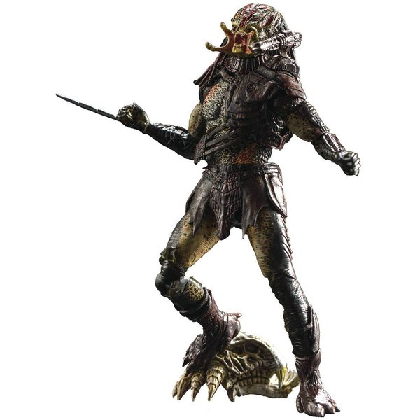 Hiya Toys Predators: Unmasked Berserker Predator 1:18 Scale Action Figure, Multicolor