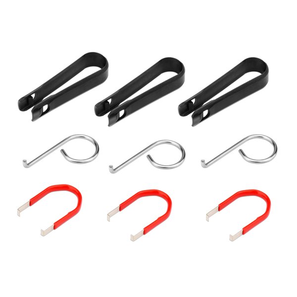 ONTEN Car Wheel Hub Bolt Nut Cover Removal Tool Set, Nut Caps Lug Puller [3 of Each, 9 in Total]