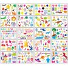 HADDIY Kids Drawing Stencils Set , 20 Pcs Plastic Stencil Kit 300+ Patterns Drawing Templates for Girls & Boys Gift and Card Making