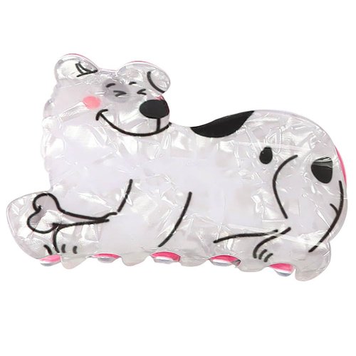 Dog Hair Claw Clips, Fun Animals Claw Clips, Acetate Hair Clips for Women (Dog)
