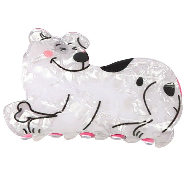 Dog Hair Claw Clips, Fun Animals Claw Clips, Acetate Hair Clips for Women (Dog)