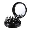 Pocket Hair Brush Foldable Travel Mirror Hair Brushes Round Portable Folding Mini Hair Comb Compact Travel Size Hair Massage Comb for Men Women and Girls